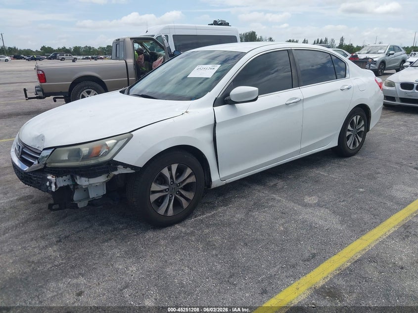 1HGCR2F3XFA026108 2015 Honda Accord Lx photo 1