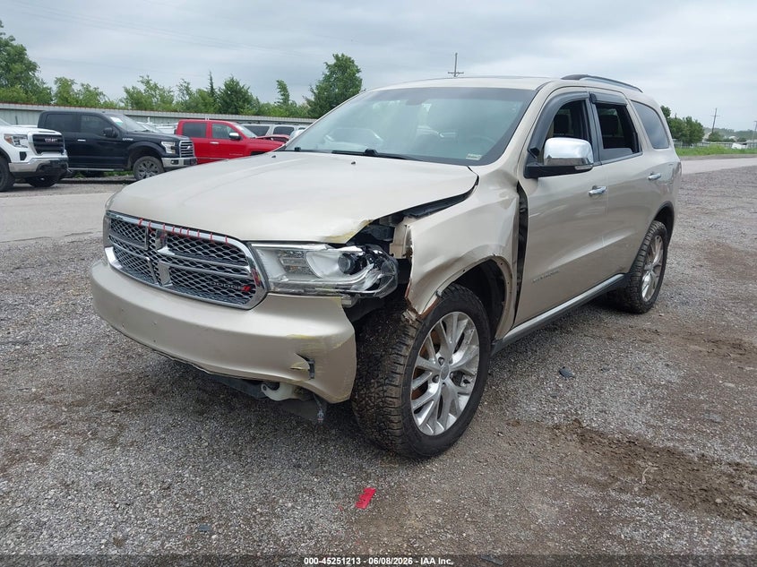 Vin: 1c4rdjeg7ec550843, lot: 45749015, dodge durango citadel 20142