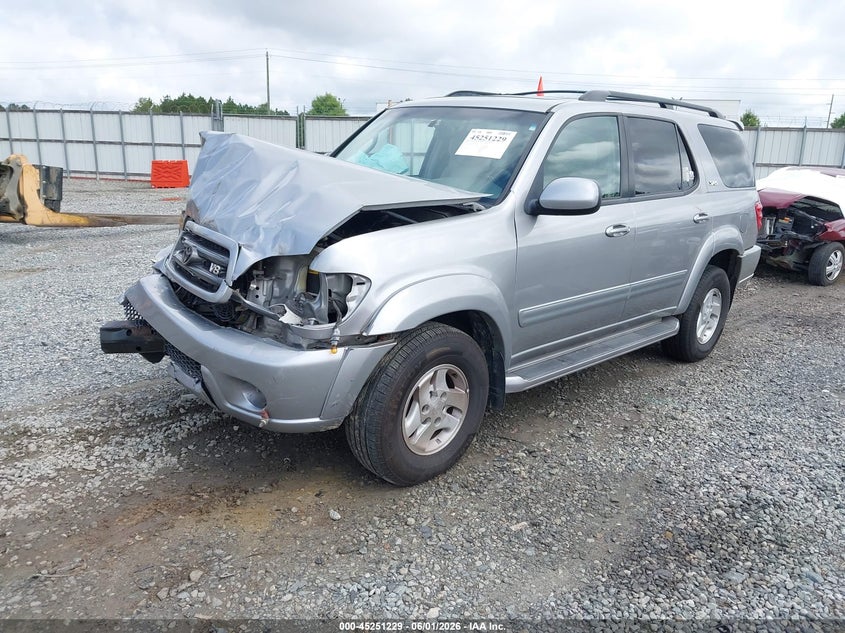 2004 Toyota Sequoia Sr5 V8 5TDZT34AX4S207582 photo 1