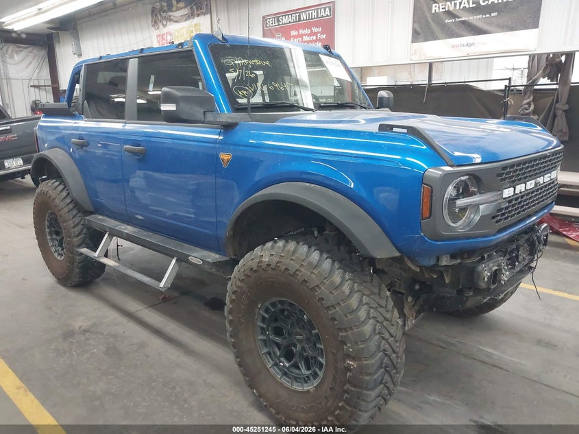 2025 FORD BRONCO — zdjęcie z aukcji