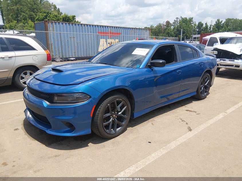 Vin: 2c3cdxhg5nh195340, lot: 45749050, dodge charger gt rwd 20222