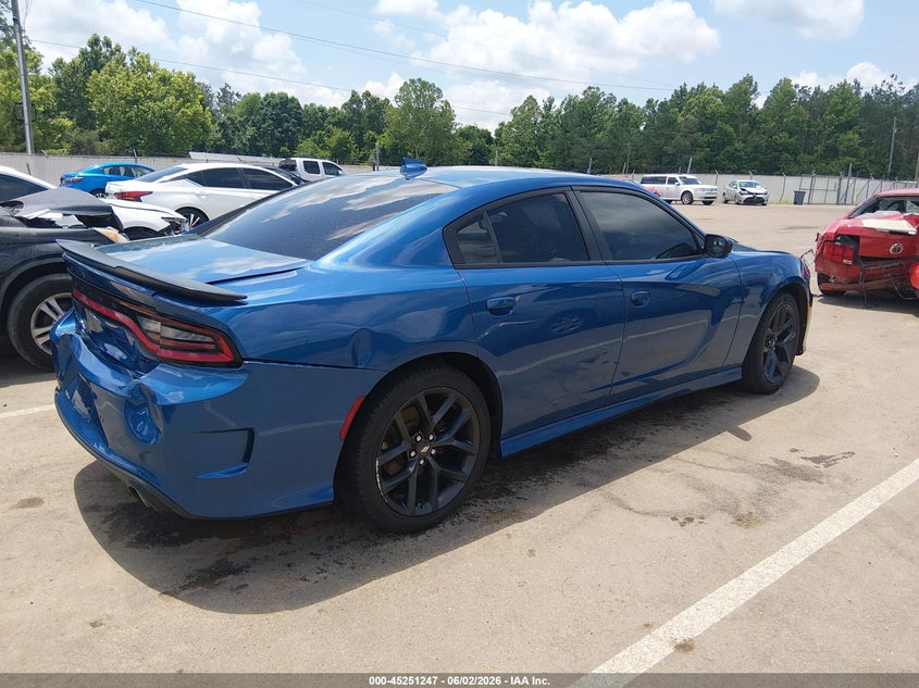 Vin: 2c3cdxhg5nh195340, lot: 45749050, dodge charger gt rwd 20224