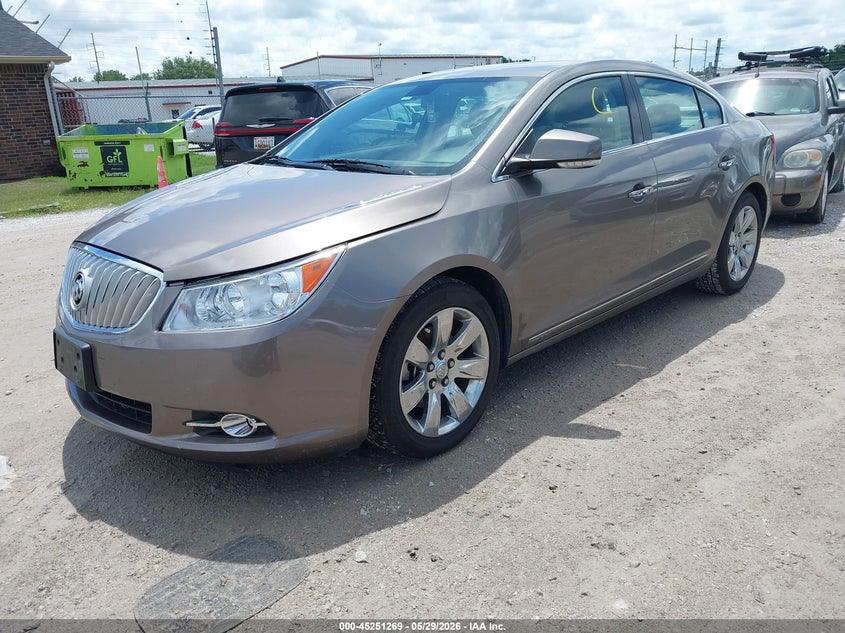 2012 Buick Lacrosse 3.6 Lacrosse Premium 3 Group grey Lot 111045251269 Vin 1G4GH5E35CF281202