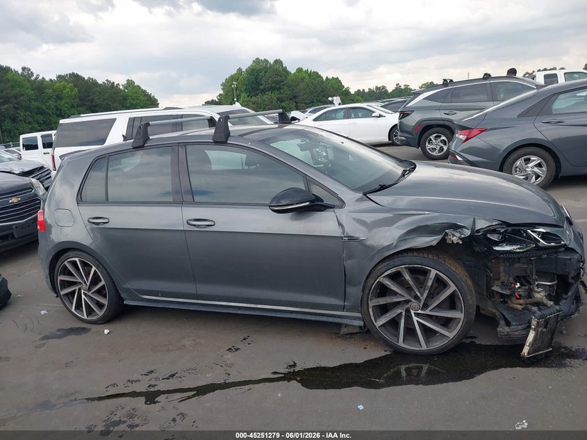 2018 Volkswagen Golf R 2.0T W/Dcc Navigation VIN: WVWUF7AU5JW055827 Lot: 45251279