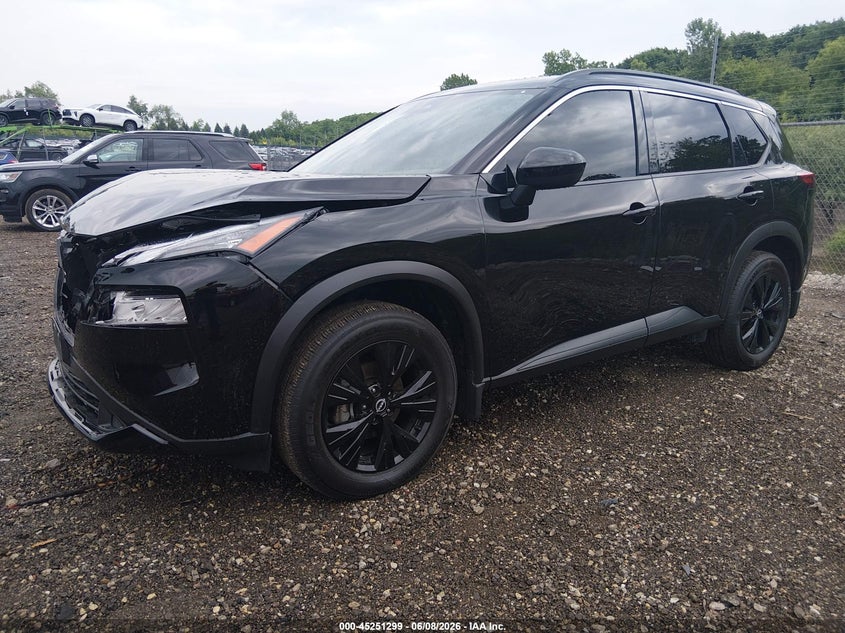 Vin: jn8bt3bb3pw213035, lot: 45749102, nissan rogue sv intelligent awd 20232
