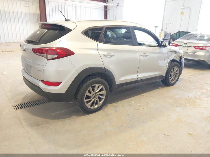 Vin: km8j3ca45gu139893, lot: 45749107, hyundai tucson se 20164