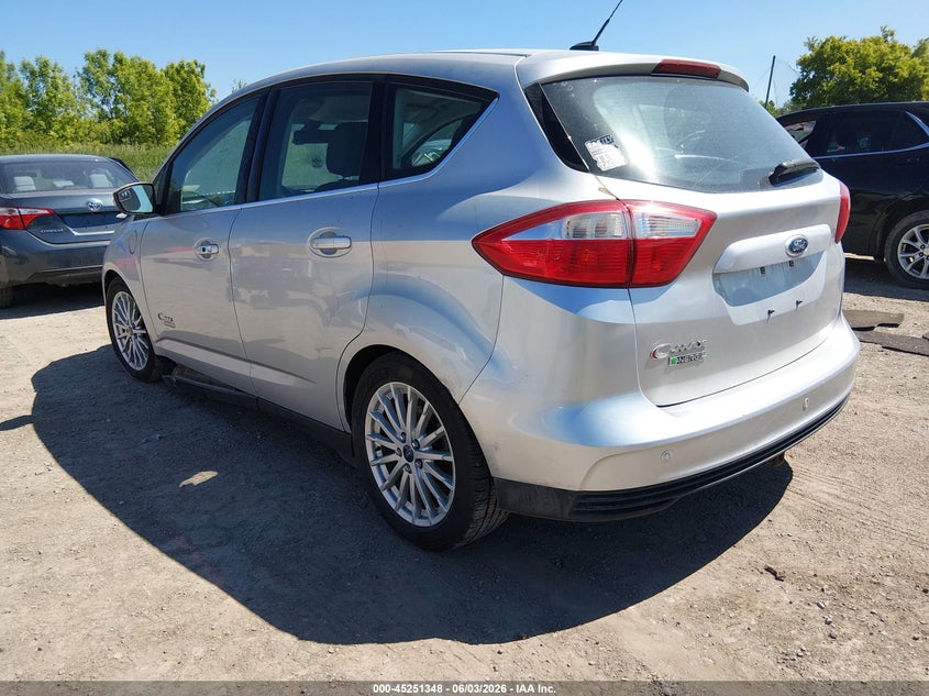 Vin: 1fadp5cu6el517436, lot: 45749151, ford c-max energi sel 20143