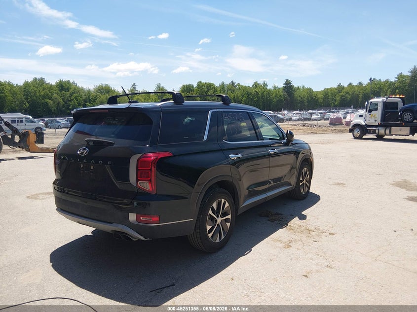 Vin: km8r24he3nu392220, lot: 45749158, hyundai palisade sel 20224