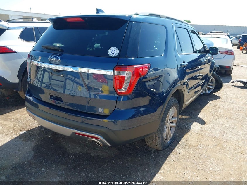Vin: 1fm5k7d84hgb39183, lot: 45749195, ford explorer xlt 20174