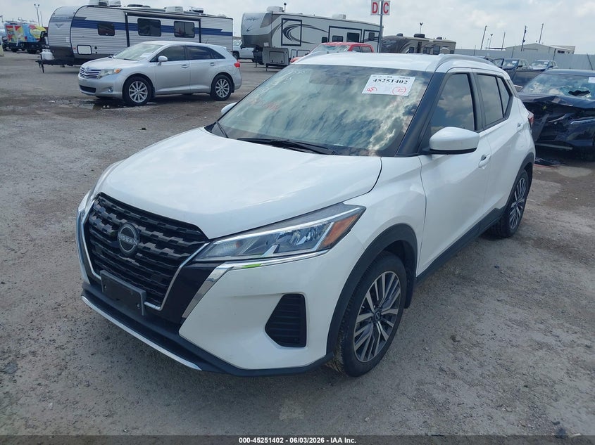 Vin: 3n1cp5cv9pl522669, lot: 45749205, nissan kicks sv xtronic cvt 20232