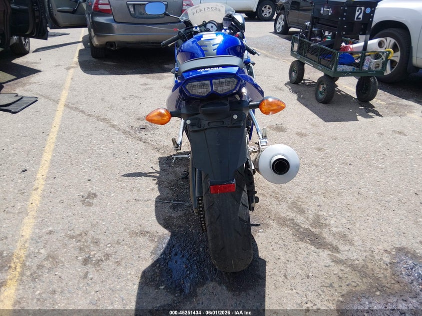 2004 Yamaha Yzfr6 L VIN: JYARJ06E54A011692 Lot: 45251434