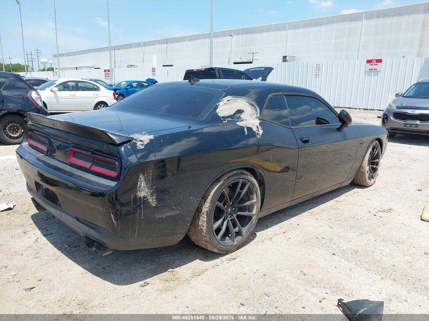 Vin: 2c3cdzfj3jh131981, lot: 45749243, dodge challenger r/t 392 20184