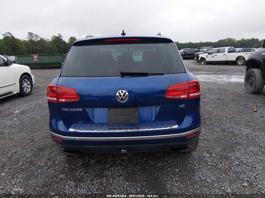 2016 Volkswagen Touareg Vr6 Sport VIN: WVGEF9BP8GD004931 Lot: 45251454