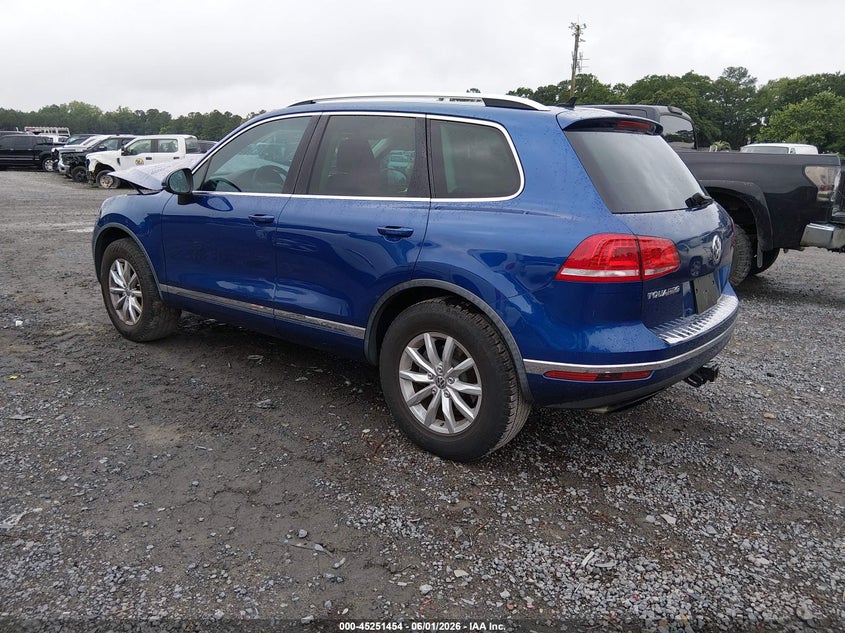 Vin: wvgef9bp8gd004931, lot: 45749257, volkswagen touareg vr6 sport 20163