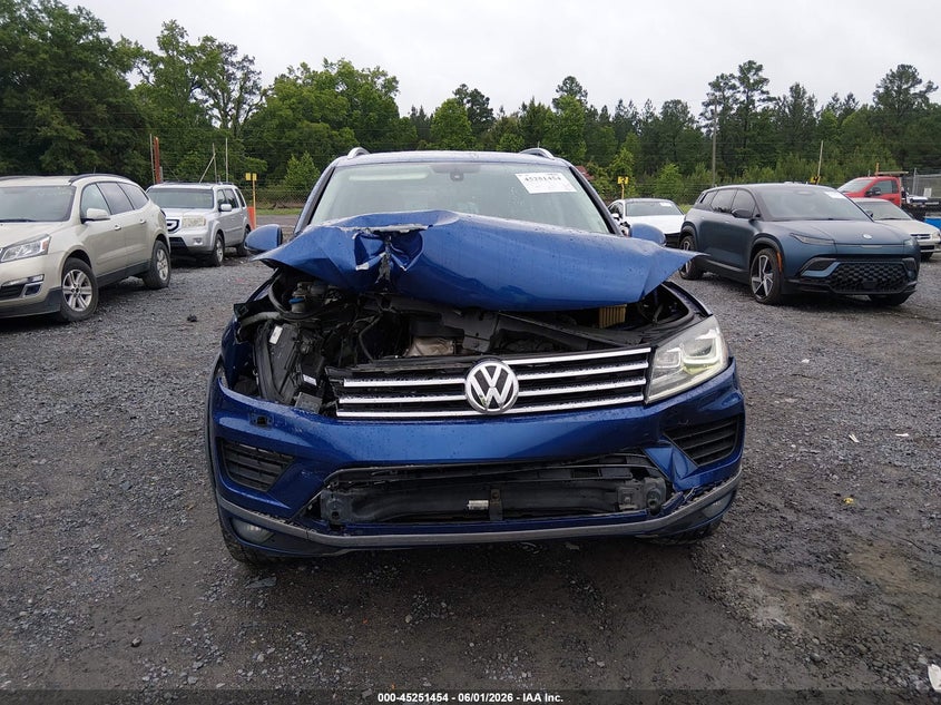 2016 Volkswagen Touareg Vr6 Sport VIN: WVGEF9BP8GD004931 Lot: 45251454