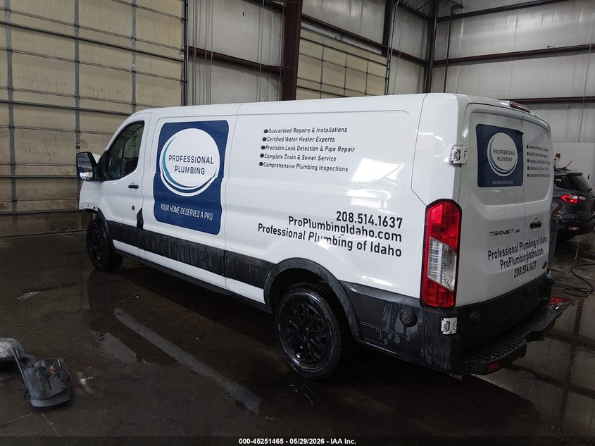 Vin: 1ftye2ym0kka18173, lot: 45749268, ford transit-150 20193