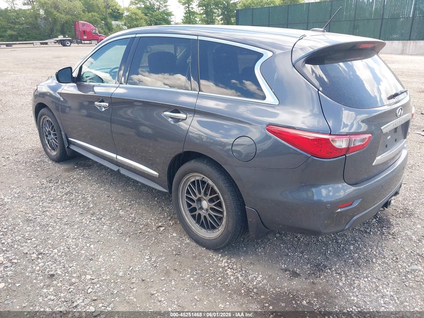 Vin: 5n1al0mm1dc322736, lot: 45749272, infiniti jx35 20133