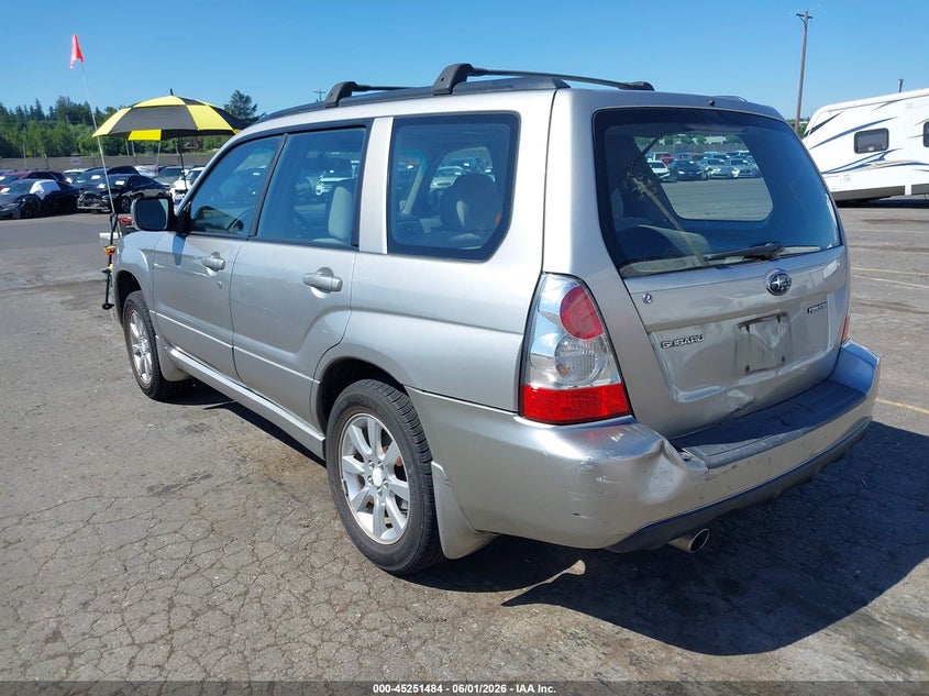 2007 SUBARU FORESTER auction photo 3