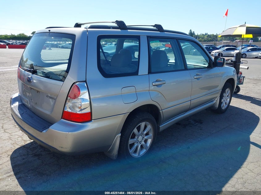 2007 SUBARU FORESTER auction photo 4