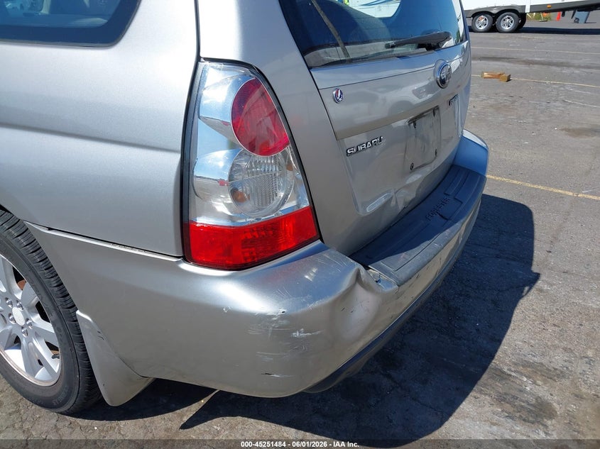2007 SUBARU FORESTER auction photo 6