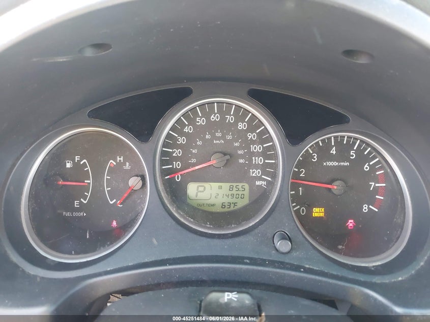 2007 SUBARU FORESTER auction photo 7