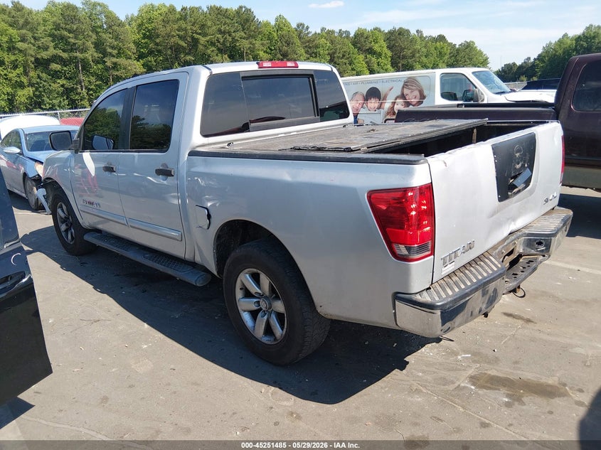 Vin: 1n6aa0ej7cn316700, lot: 45749288, nissan titan sv 20123