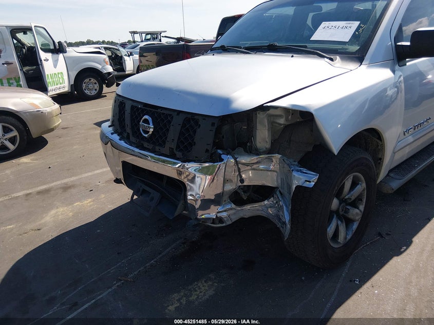 2012 Nissan Titan Sv VIN: 1N6AA0EJ7CN316700 Lot: 45251485