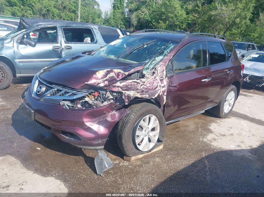 Vin: jn8az1mw7dw311706, lot: 45749300, nissan murano sv 20132