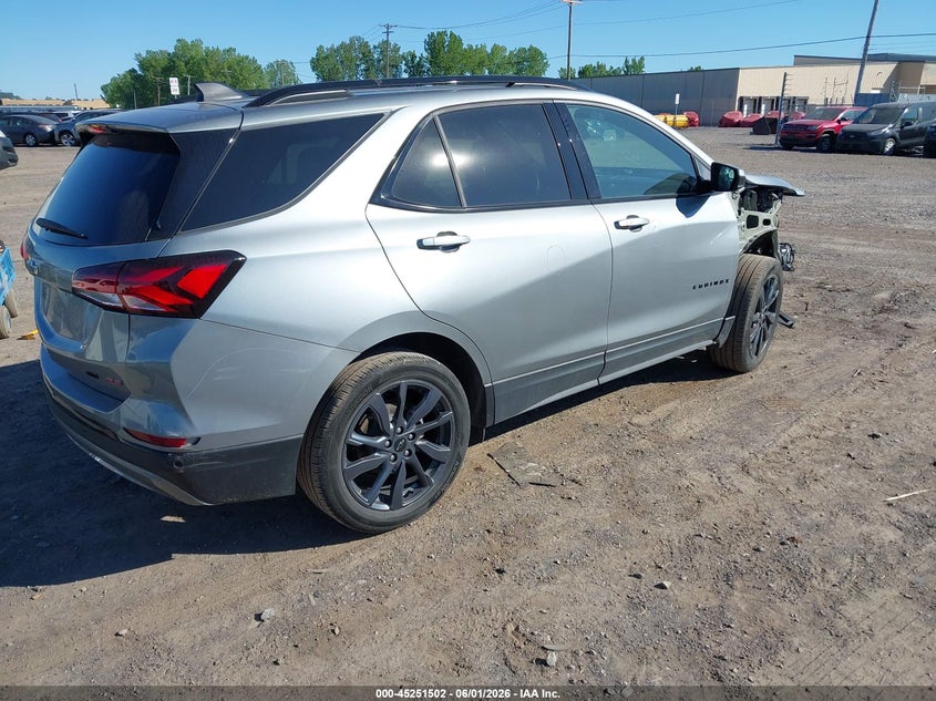 Vin: 3gnaxweg9rs247801, lot: 45749305, chevrolet equinox awd rs 20244