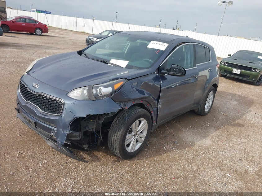 Vin: kndpm3ac0j7454237, lot: 45749317, kia sportage lx 20182