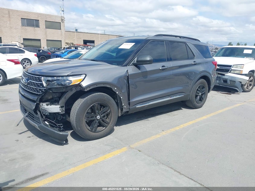 Vin: 1fmsk7dh4mga31739, lot: 45749328, ford explorer xlt 20212