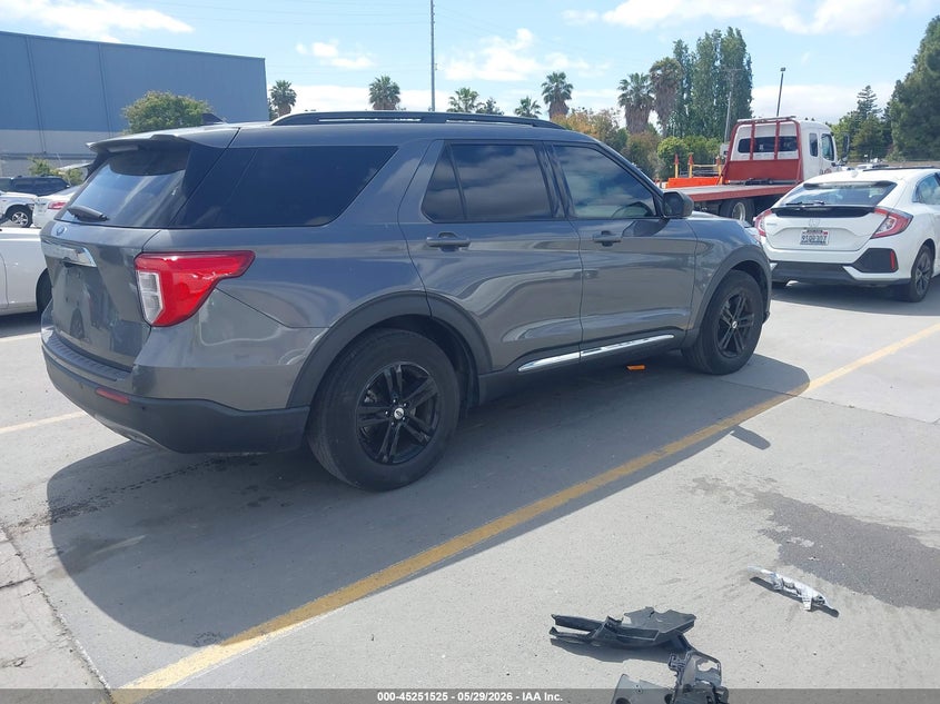 Vin: 1fmsk7dh4mga31739, lot: 45749328, ford explorer xlt 20214