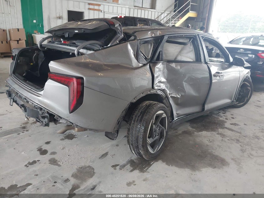 Vin: 3kpfu4de6se018508, lot: 45749331, kia k4 ex 20254