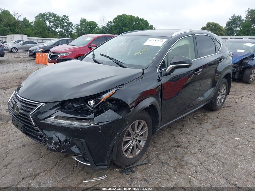 Vin: jtjdardz0m2249935, lot: 45749346, lexus nx 300 20212