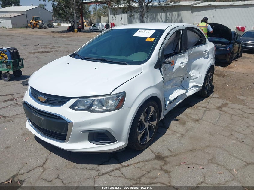 Vin: 1g1jf5sb7h4129445, lot: 45749348, chevrolet sonic premier auto 20172