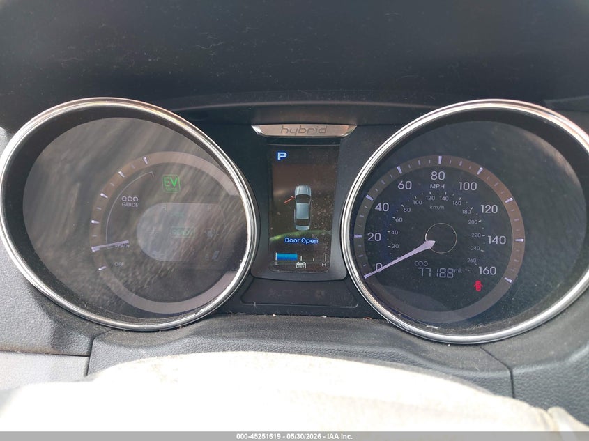 2015 HYUNDAI SONATA HYBRID auction photo 7