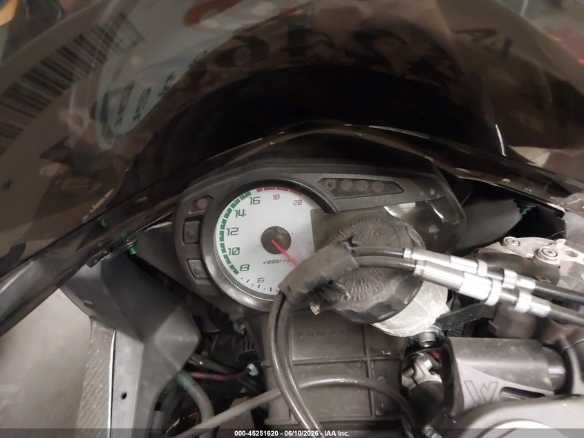 2009 Kawasaki Zx600 R VIN: JKAZX4R159A010496 Lot: 45251620