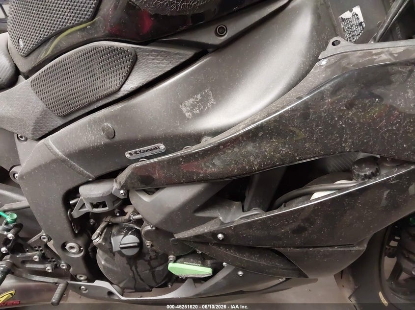 2009 Kawasaki Zx600 R VIN: JKAZX4R159A010496 Lot: 45251620