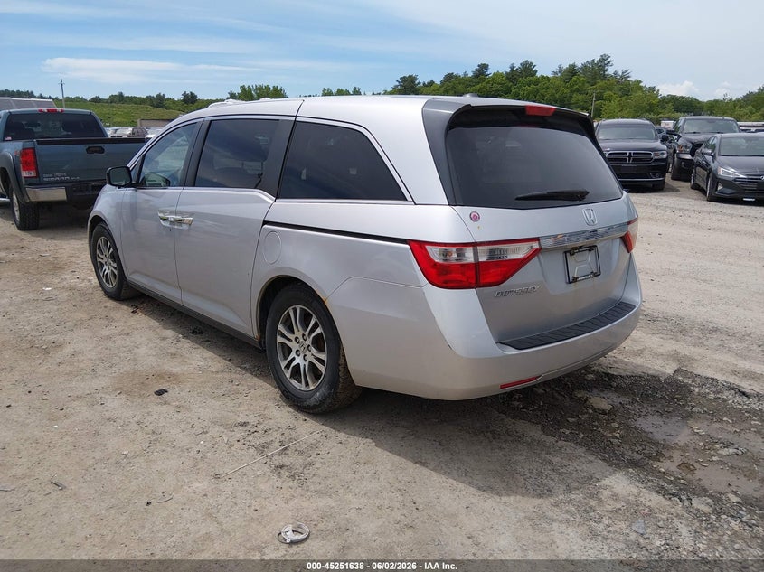 Vin: 5fnrl5h66bb026143, lot: 45749441, honda odyssey ex-l 20113