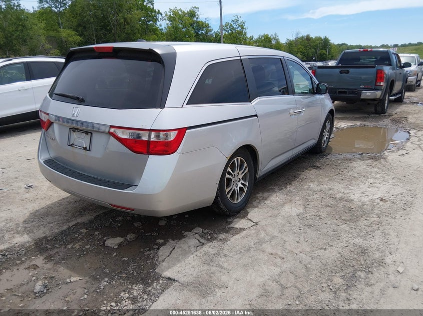Vin: 5fnrl5h66bb026143, lot: 45749441, honda odyssey ex-l 20114