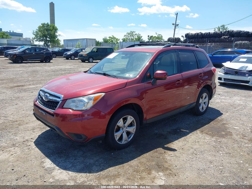 Vin: jf2sjaec1eh438230, lot: 45749446, subaru forester 2.5i premium 20142