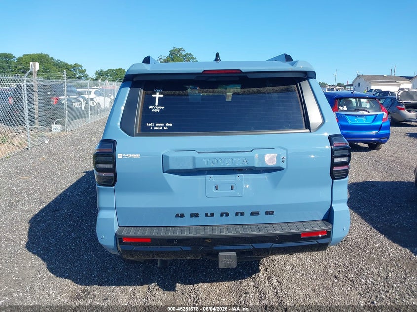 2026 Toyota 4Runner Trd Sport Premium VIN: JTEVA5BR6T5078765 Lot: 45251678