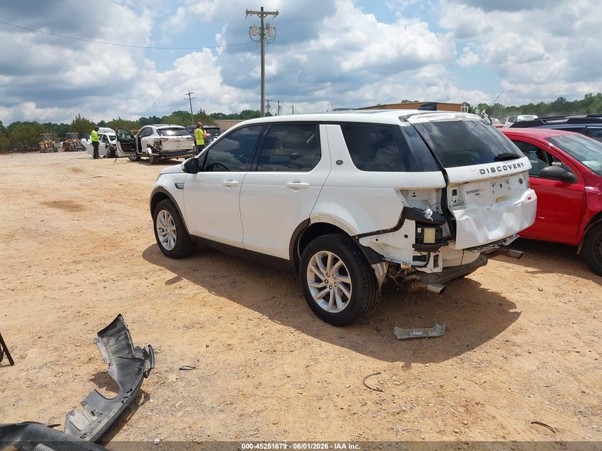 Vin: salcr2fx4kh829220, lot: 45749482, land rover discovery sport hse/landmark edition 20193