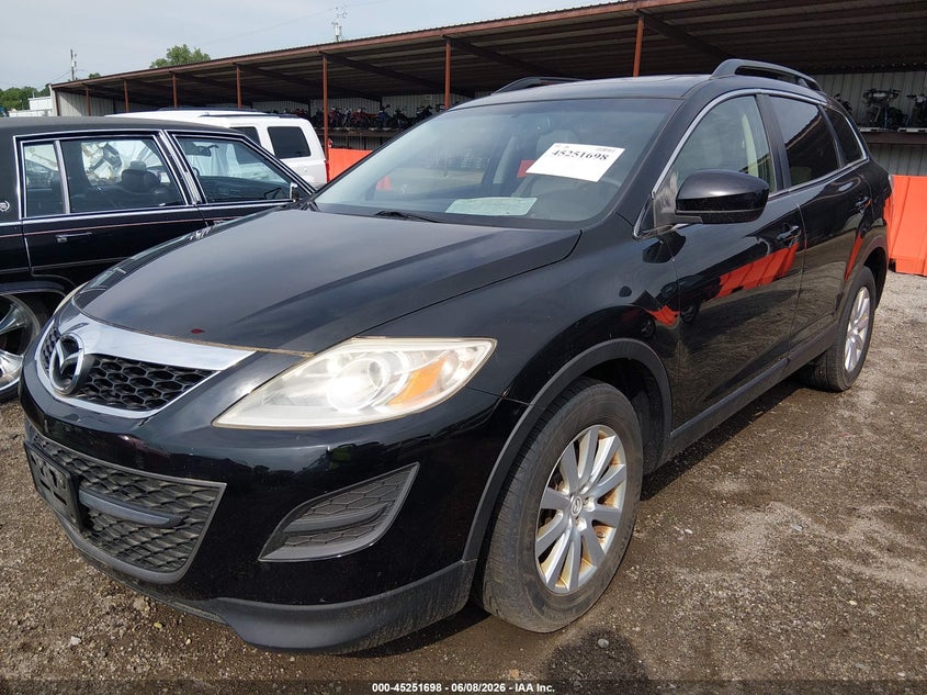 Vin: jm3tb3ma7a0216352, lot: 45749501, mazda cx-9 touring 20102