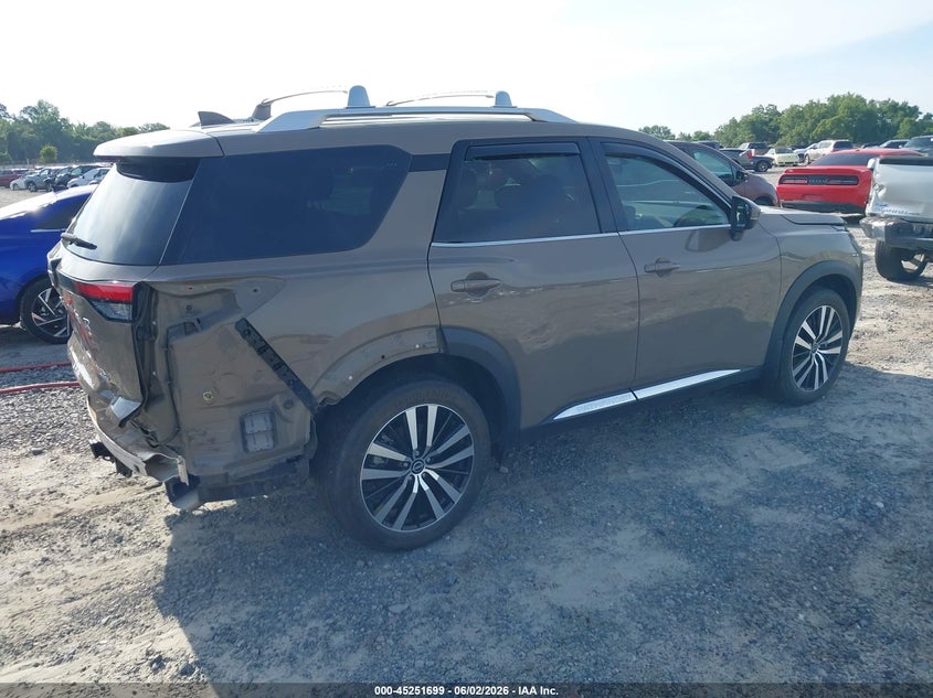 Vin: 5n1dr3dk9rc247447, lot: 45749502, nissan pathfinder platinum 4wd 20244