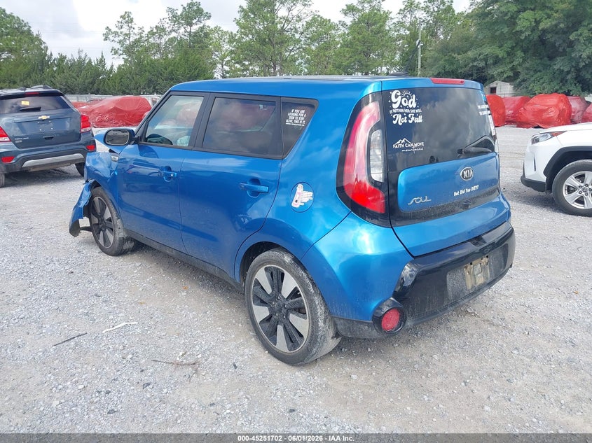Vin: kndjp3a56g7400996, lot: 45749505, kia soul + 20163