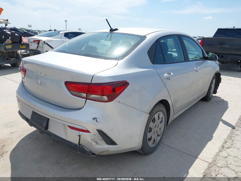 Vin: 3kpa24ad8ne465941, lot: 45749519, kia rio lx 20224