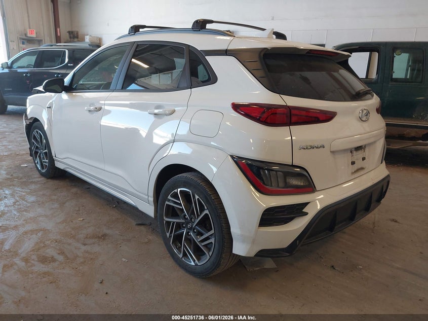 2022 HYUNDAI KONA auction photo 3