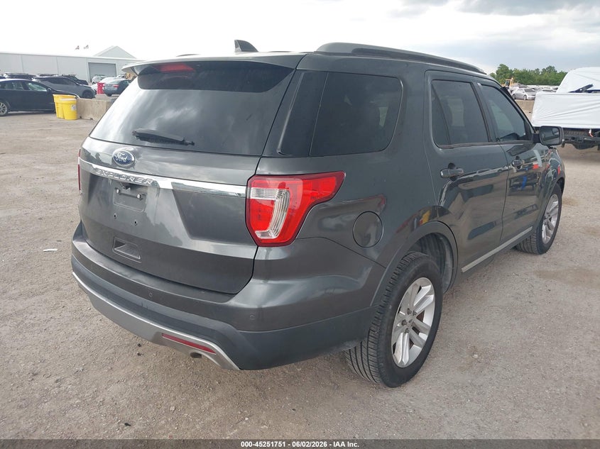 Vin: 1fm5k7d81hgd39759, lot: 45749554, ford explorer xlt 20174