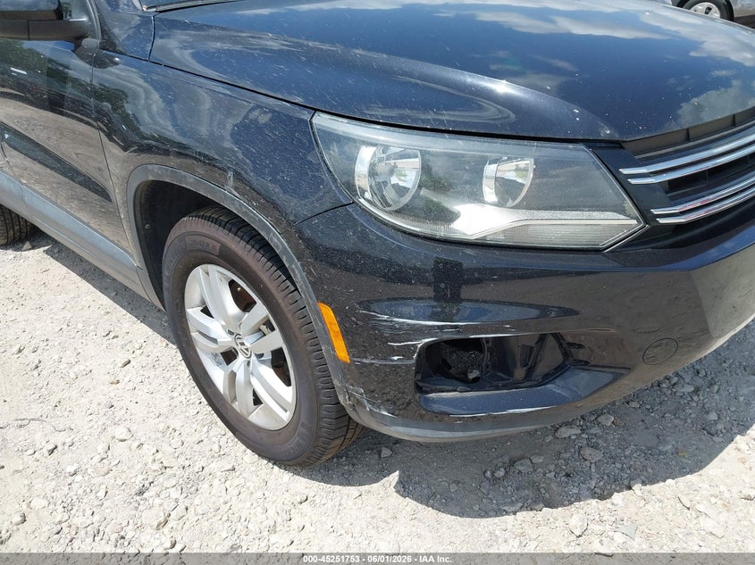 2013 Volkswagen Tiguan S VIN: WVGBV7AX5DW533944 Lot: 45251753